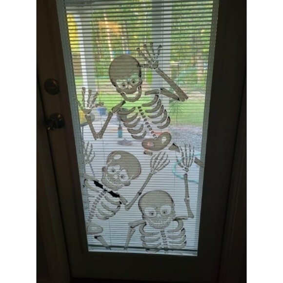 140PCS Halloween Window Clings Decor for Halloween Decorations, Double Side - Picture 3 of 3